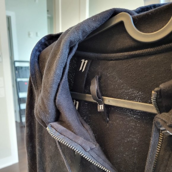 11 by Boris Bidjan Saberi men's drawstring hoodie with zipper pockets and hood - Picture 1 of 6